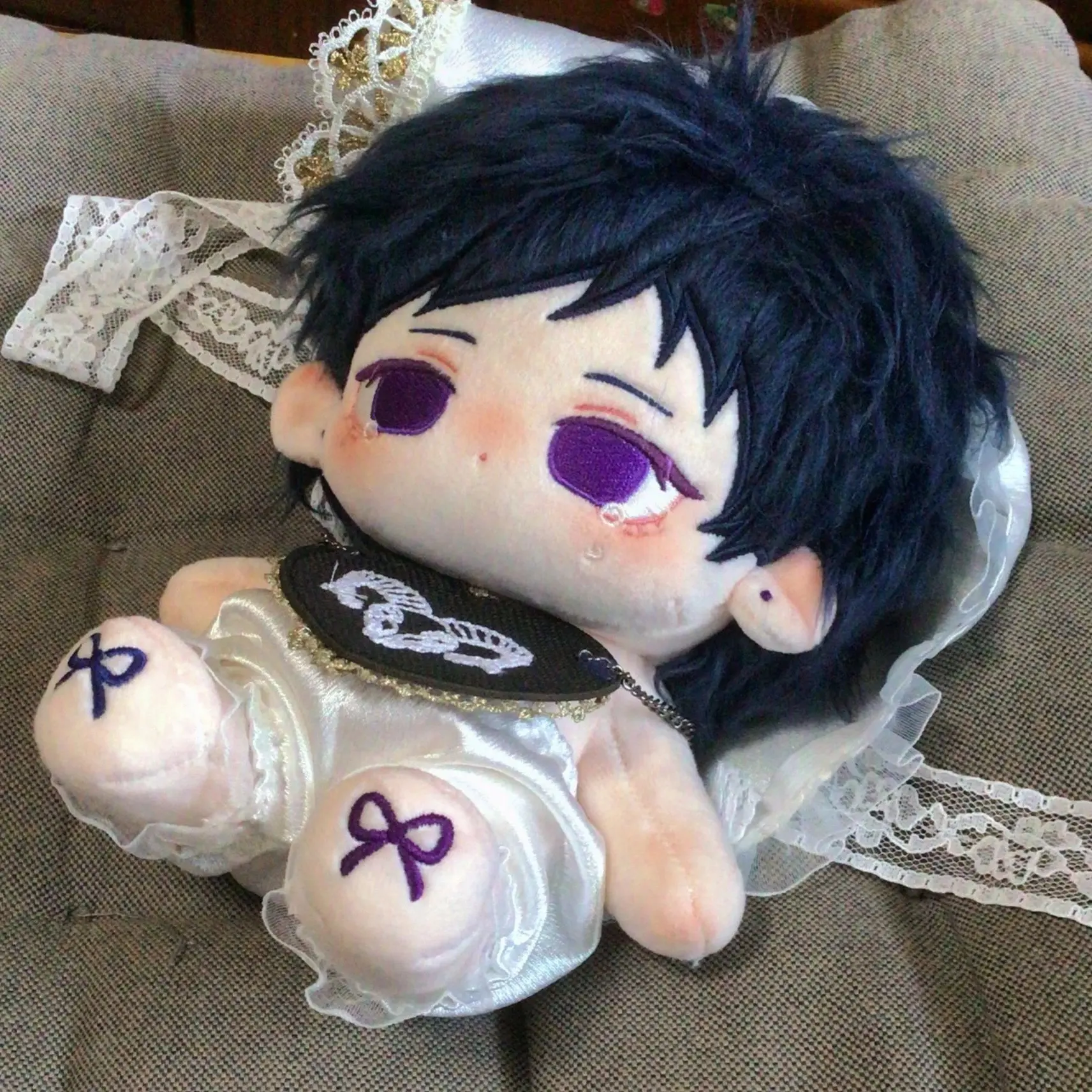 In Stock 20cm Fushimi Yuzuru Plushie Doll Ensemble Stars あんさんぶるスターズ!  Cosplay Cartoon Dolls Soft Gifts Doll With Clothes