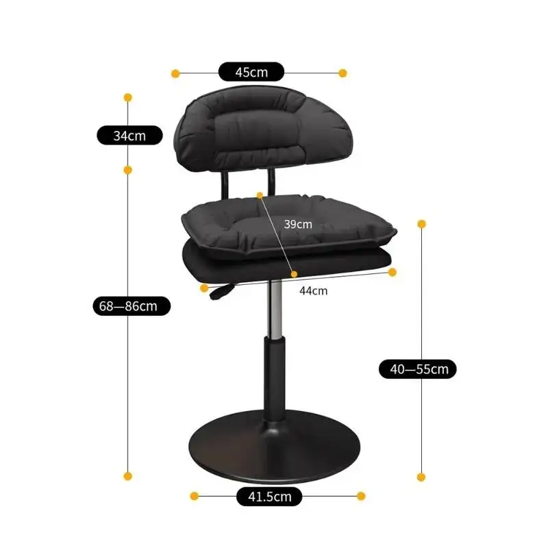

Скандинавский эргономичный барный стул с регулировкой высоты, современный, стильный, роскошный, для гостиной, мебель для дома