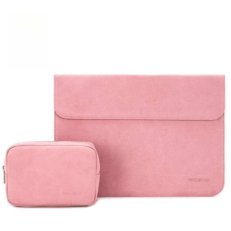 PU Laptop Sleeve Bag 12 13 14 15Inch for Huawei HP DELL Computer Case for Macbook Air Pro 13 13.6 M4 Notebook Case Laptop Bag