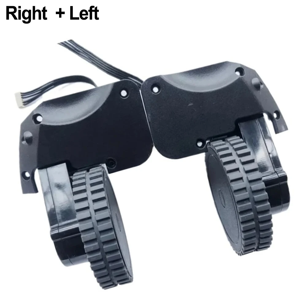 For Home Cleaning Left Right Wheel Cleaning Tool Replacement Wheel Easy Installation Low Noise Design Corner Navigation