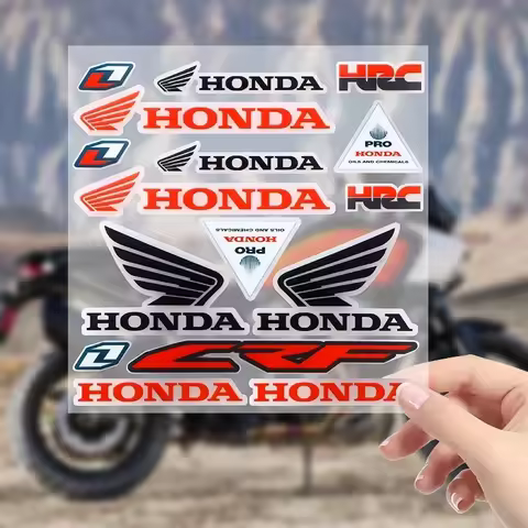 Motorcycle Fashion Sticker Decoration Set For Honda CBR1000RR CBR600RR CB1000R CB1100 CB650F Car Stickers