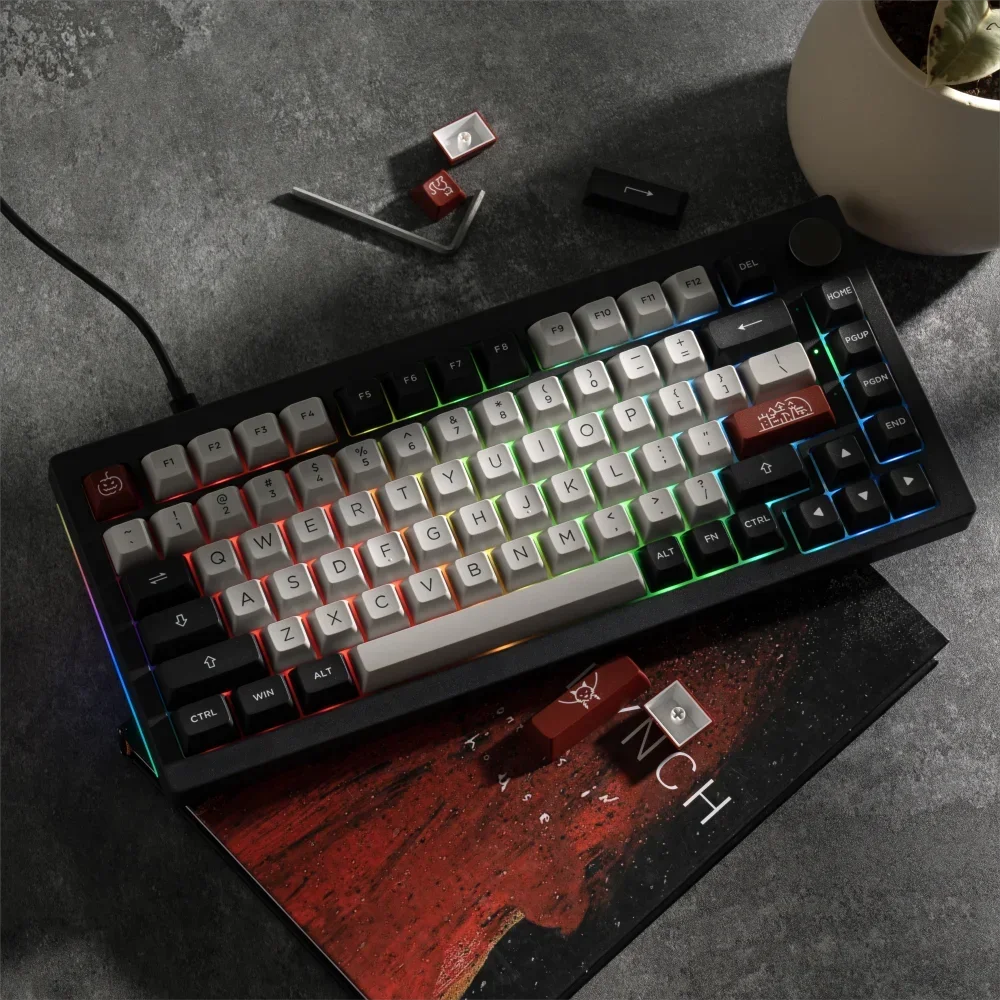 Akko 5075B Plus 75% Mechanical Gaming Keyboard 3/5 Pin Hot Swap RGB Three-Modes 2.4GHz Wireless/USB Type-C/Bluetooth 5.0 image 3