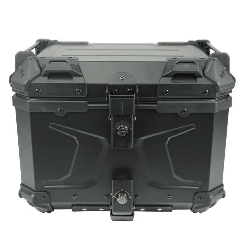 Factory Hot Selling 45L Motorcycle Aluminum Alloy Tail Box Suitable Locomotive Scooter
