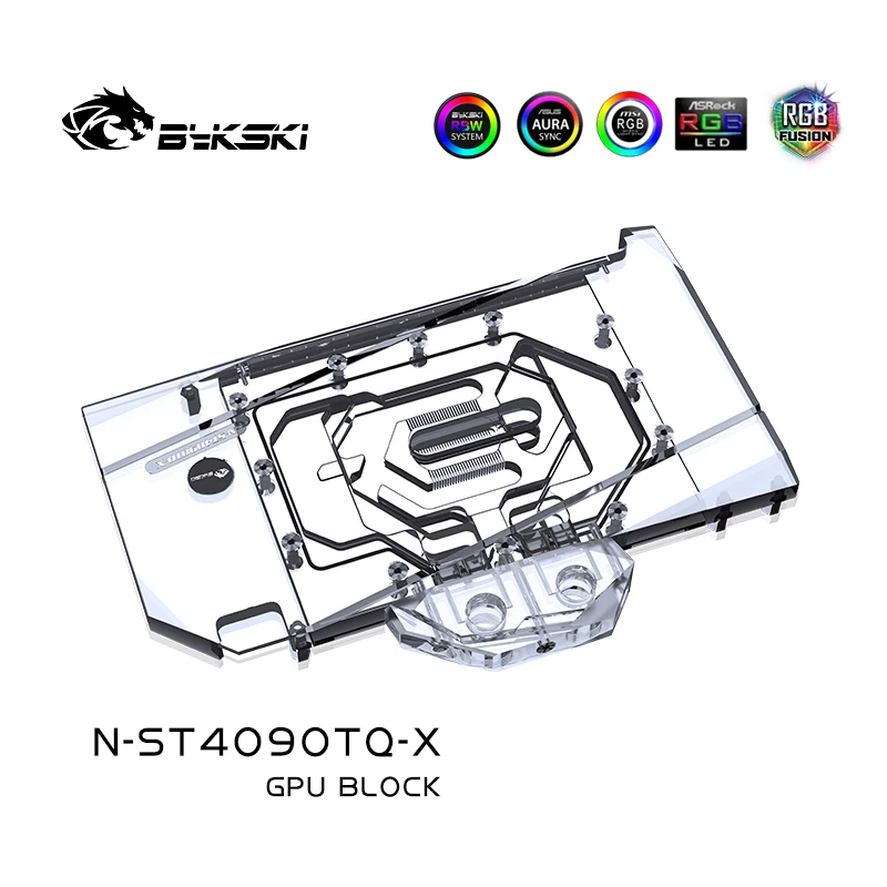 Bykski-N-ST4090TQ-Xゲーム用の水冷ブロック,4090シリーズ,rtx4090