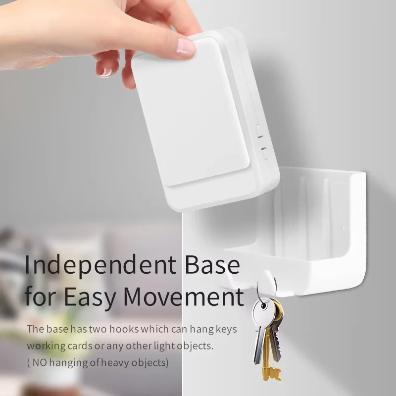 聴覚障害者や安全重視の人向けの点滅ライトと音楽付きワイヤレスリモートドアベル