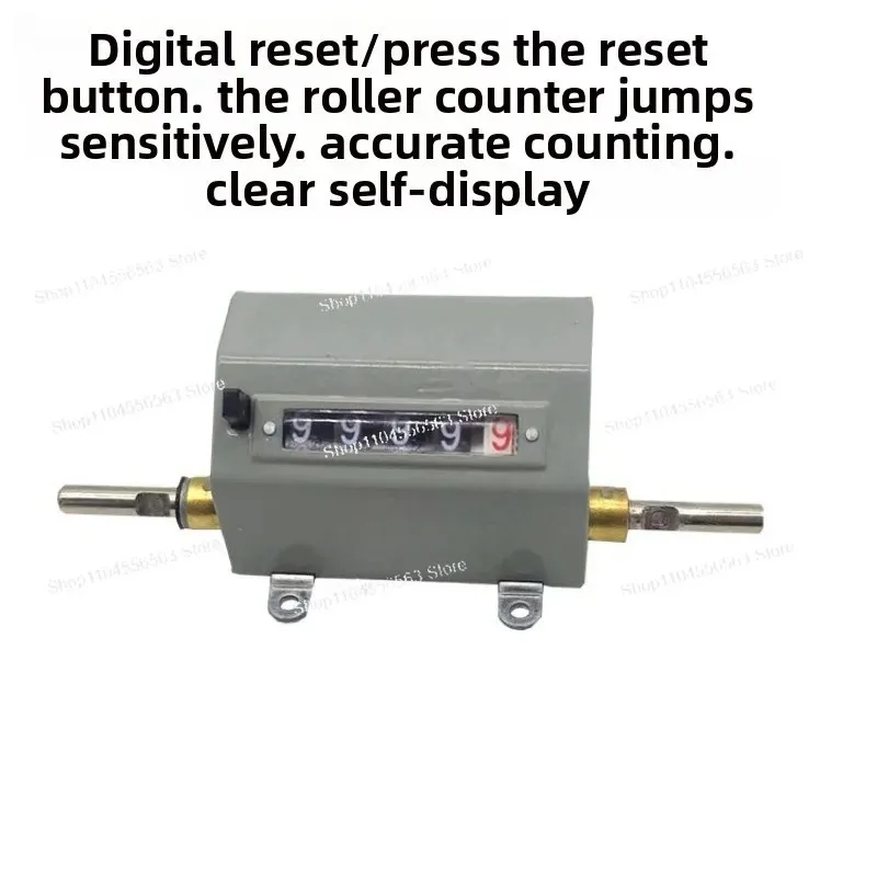 Z96-F 5-Digit Metric Counter – Mechanical Roller Type for Cloth Machine Length Measurement