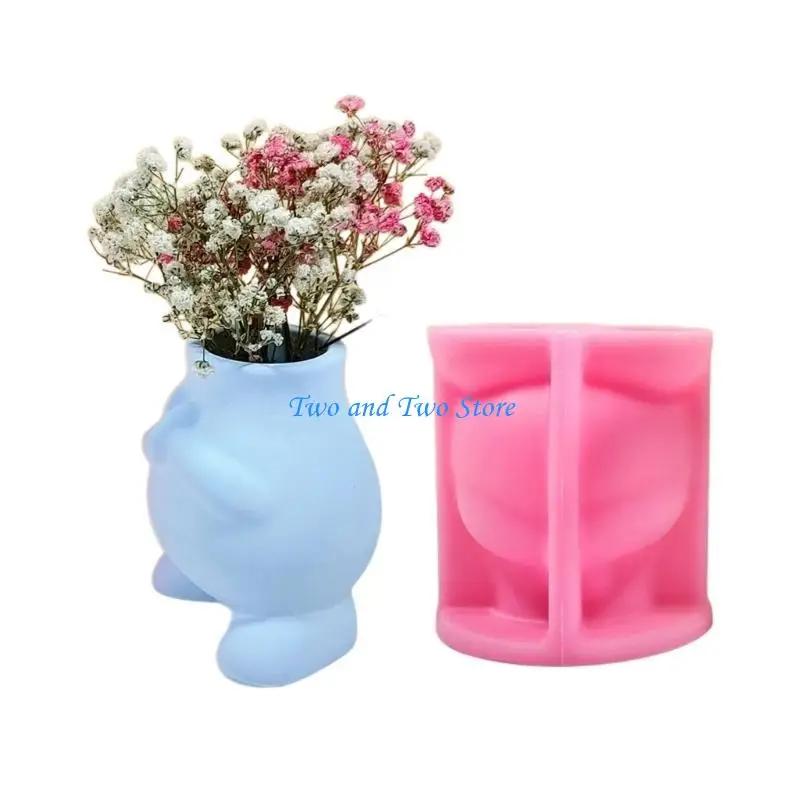 

HX6F Vase Resin Molds Hand Postures Silicone Mold Plant Flower Pots Mold