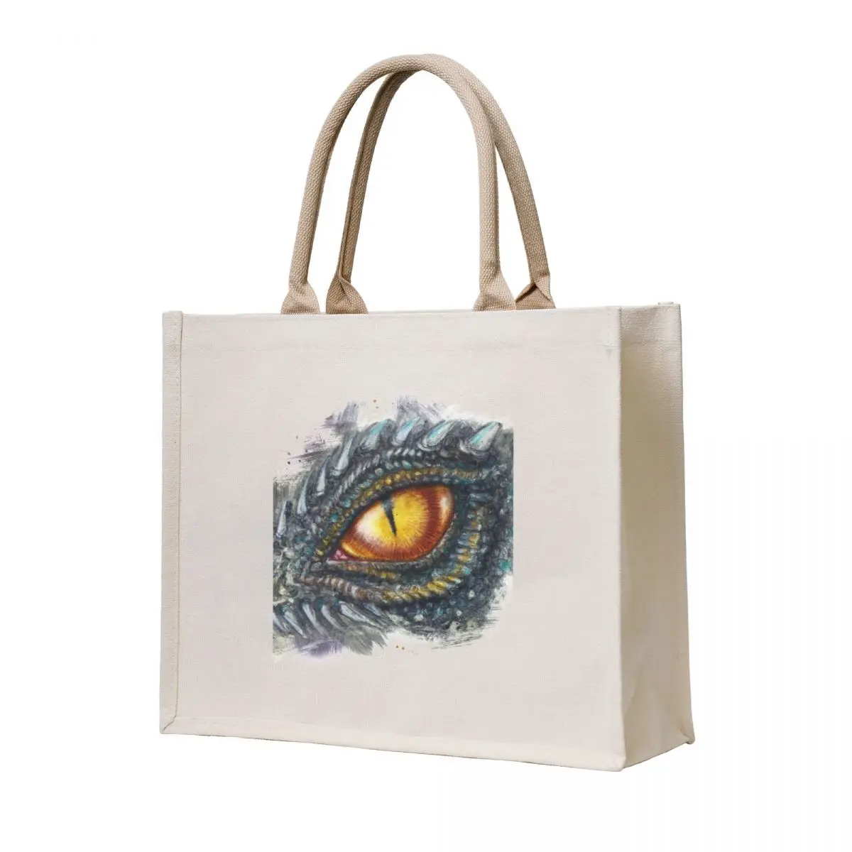 

The eye of Meraxes. Dragon of Queen Rhaenys Targaryen. Tote Bag Handbags women Big bag