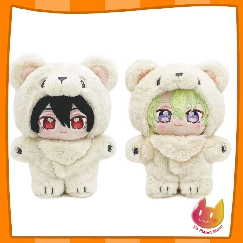 

10 Cm Doll Anime Figure Tomoe Hiyori Ensemble Stars ES Plush Doll Little Bear Eden 2 Wink Undead Cosplay Plushie Kids Toy Gifts