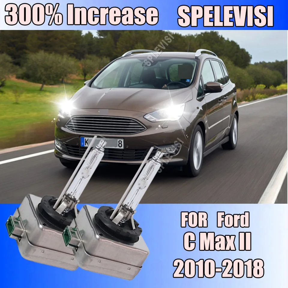

Лампа высокой интенсивности D3S HID ксеноновая лампа для Ford C Max II 2010 2011 2012 2013 2014 2015 2016 2017 2018 автомобильная ксеноновая лампа