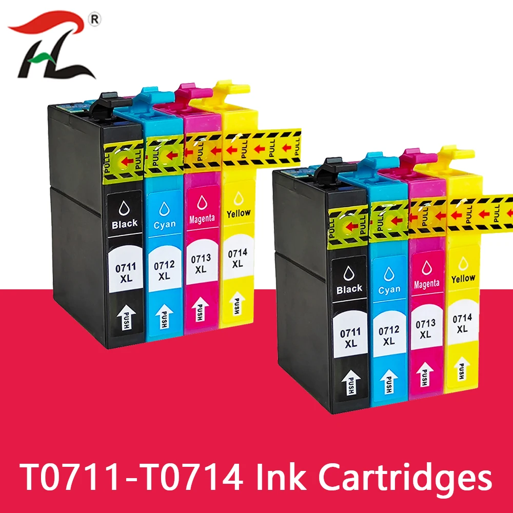 Compatible Ink Cartridge T0711 0711 For Epson Stylus SX110 SX105 SX115 SX200 SX205 SX209 SX210 inkjet printer