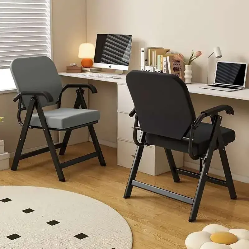 

Home Office Chair Folding Back Chair Study Chair Commercial Company Office Chairs Living Room Leisure Folding Chairs