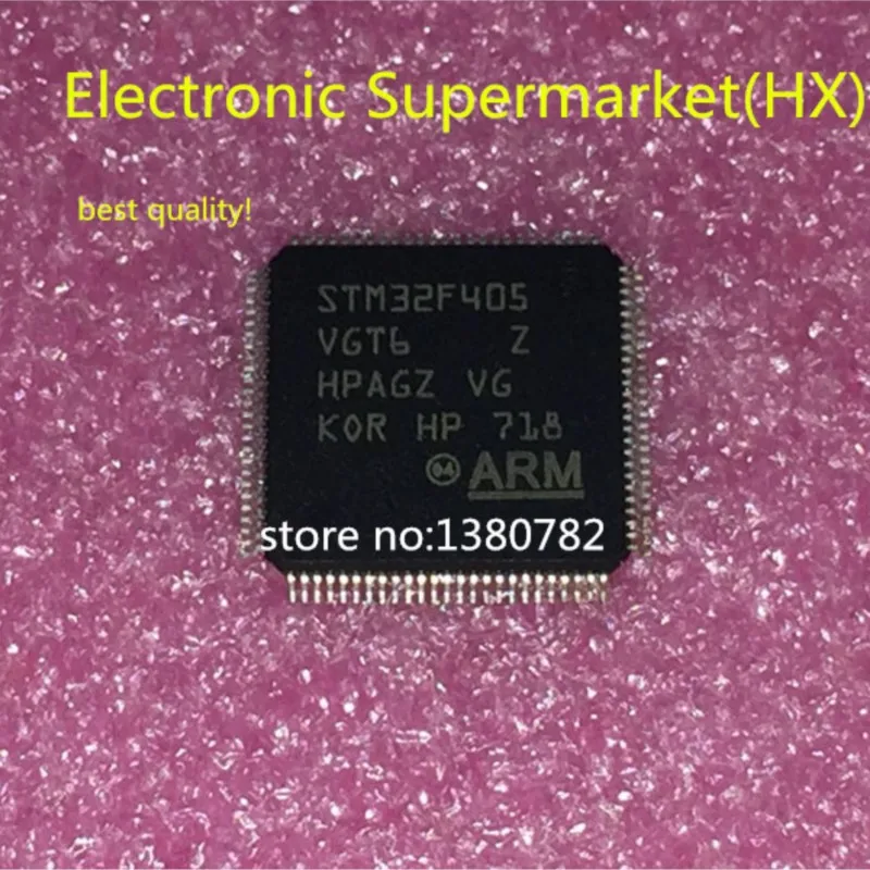 

Free shipping 10pcs-50pcs STM32F405VGT6 STM32F405 TQFP-100 IC In stock!