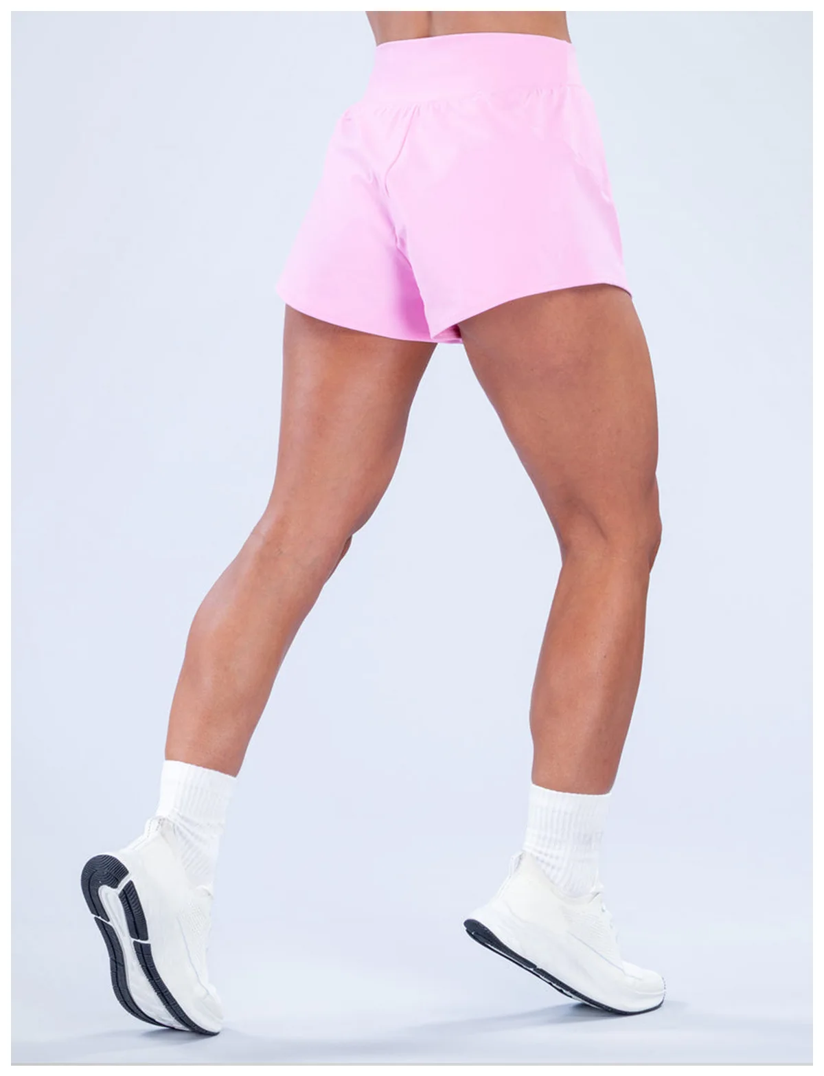 Origin Training Shorts Damen Hochgeschnittener Bund Sportshorts Yoga-Bekleidung Pilates Fitness Workout-Kleidung Laufshorts – Detail 15