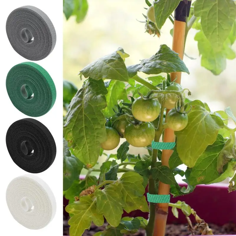 Plant Tape Support Tomato Plant Support Self Adhesive Reusable Garden Wire Ties Thickened Nylon Garden Tape For Indoor outdoor