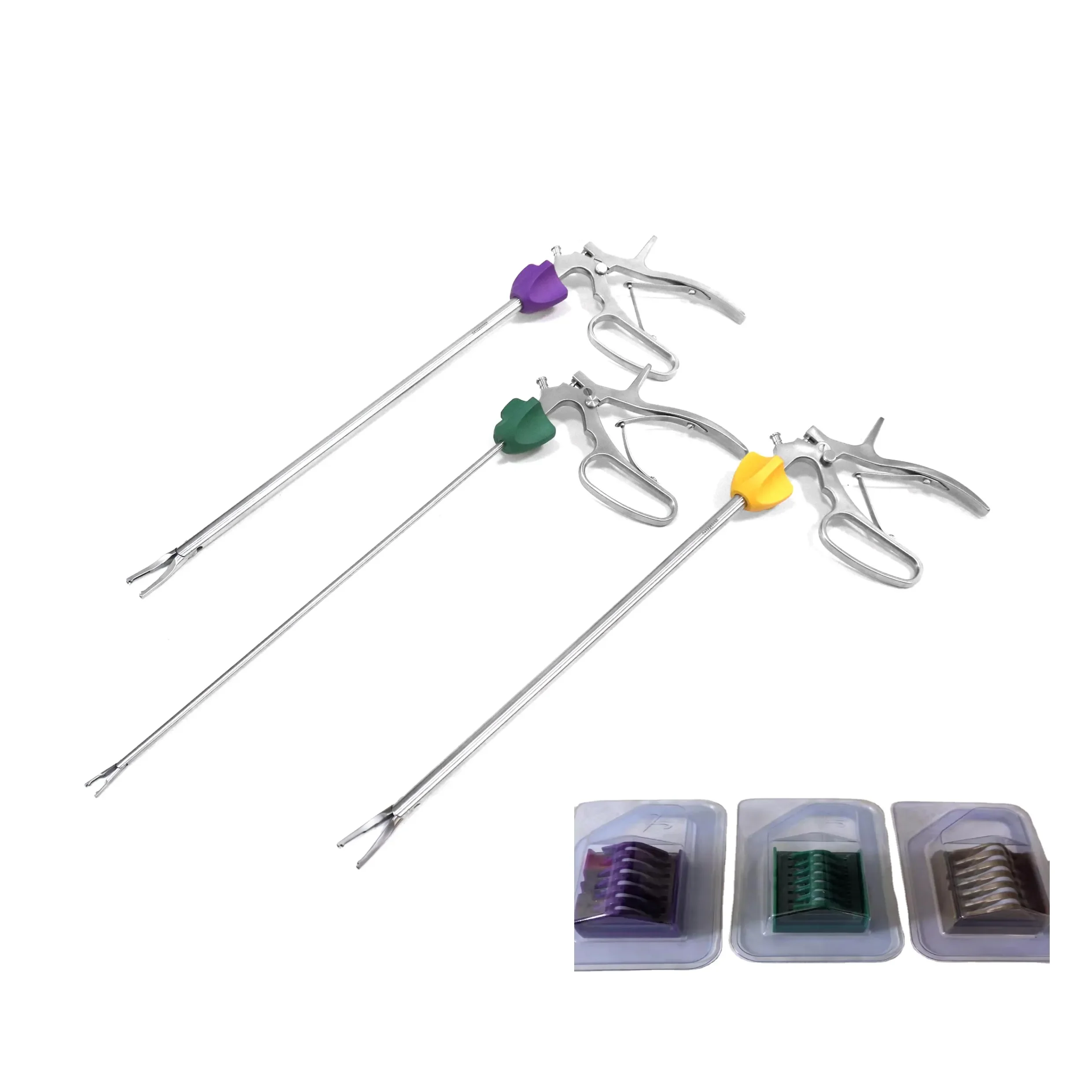 

Hem-o-lok Polymer Ligating clip (Green, Purple,Brown)/Hem-o-lok clips