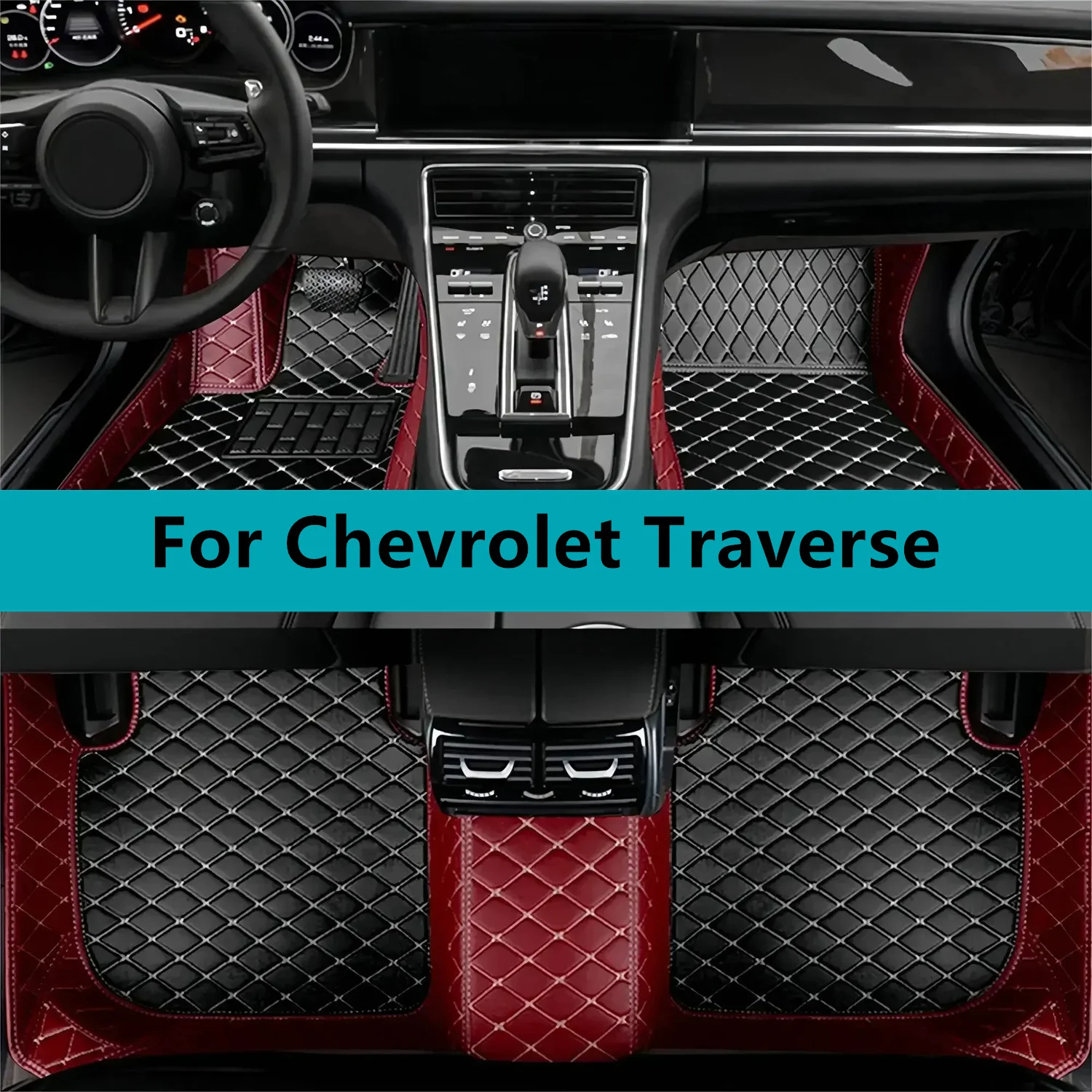 

Car Floor Mats For Chevrolet Traverse 2018 2019 2020 2021 2022 2023 2024 Leather Floor Mats for Cars Mats Carpets