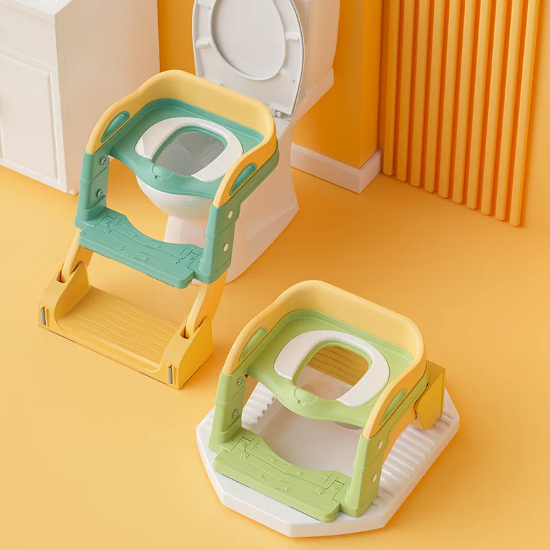 3-in-1 Children\'s toilet step Multi-functional baby toilet Step toilet foldable