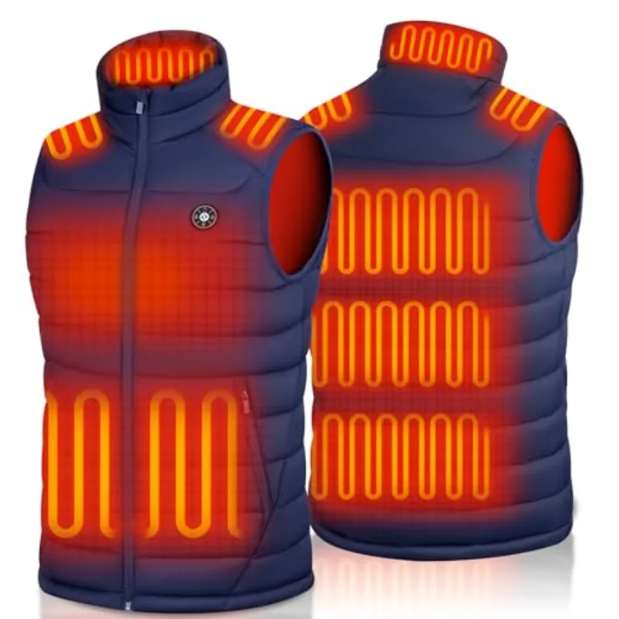 

Heated Vest for Men with Battery Pack Included 16000mAh for Outdoor Hunting Camping