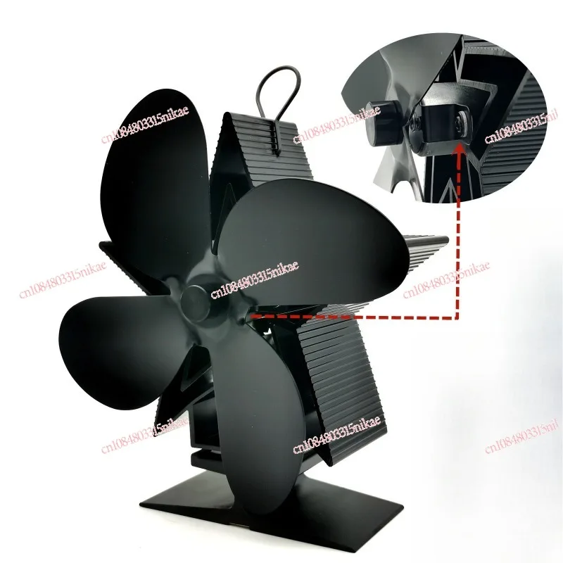 

American-Style Wood-Burning Fireplace Fan | Heat-Powered Circulation Fan for Real Fire