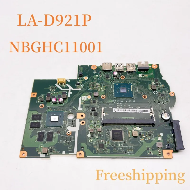 

LA-D921P For Acer Aspire ES1-532 ES1-532G Laptop Motherboard NBGHC11001 With CPU 920MX 2GB DDR3 Mainboard 100% Tested Fully Work