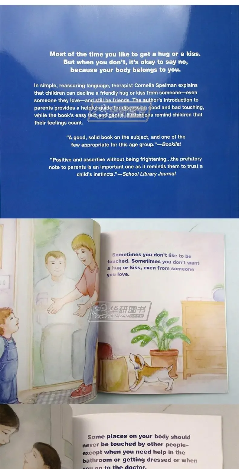 Your Body Belongs to You, Children's books aged 3 4 5 6, English picture books, 9780807594735
