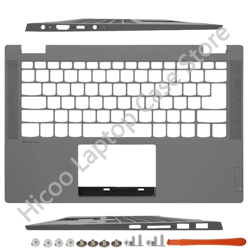 Imagem -04 - Portátil para Lenovo Ideapad Flex Tela do Portátil Tampa Traseira Lcd Palmrest Superior e Inferior 14iil05 Are05 Itl05 Novo Case do