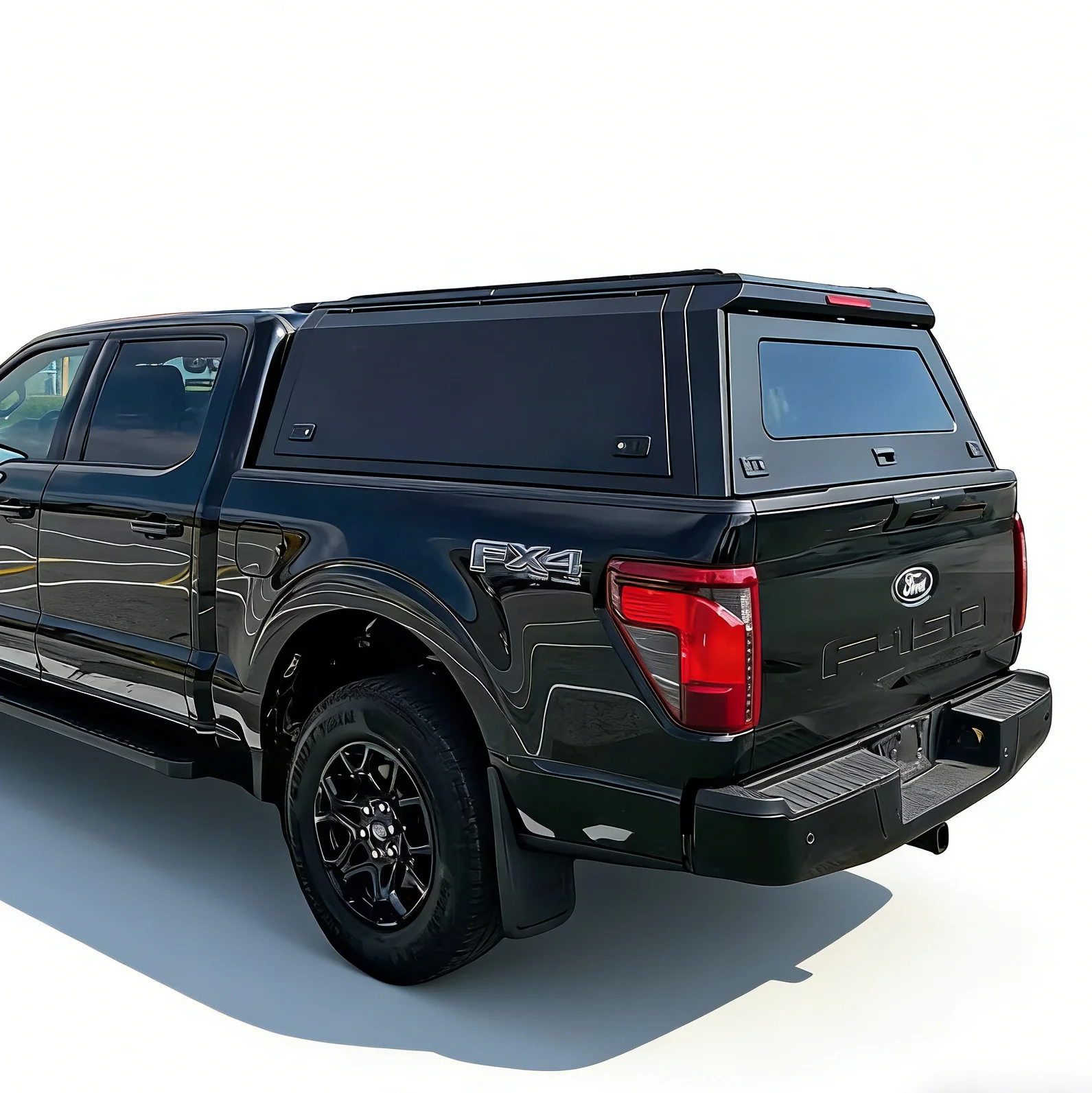 

Custom 4x4 Waterproof Truck Camper Hilux Canopy Pickup Hardtop Aluminum Canopy Topper for Ford F150 2015+ 6.5Ft