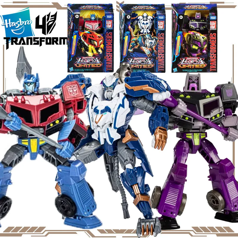 

Hasbro Genuine Transformers Legacy United Thunoertron Optimus Prime Action Figure Toys for Boys Girls Gift Collectible Model