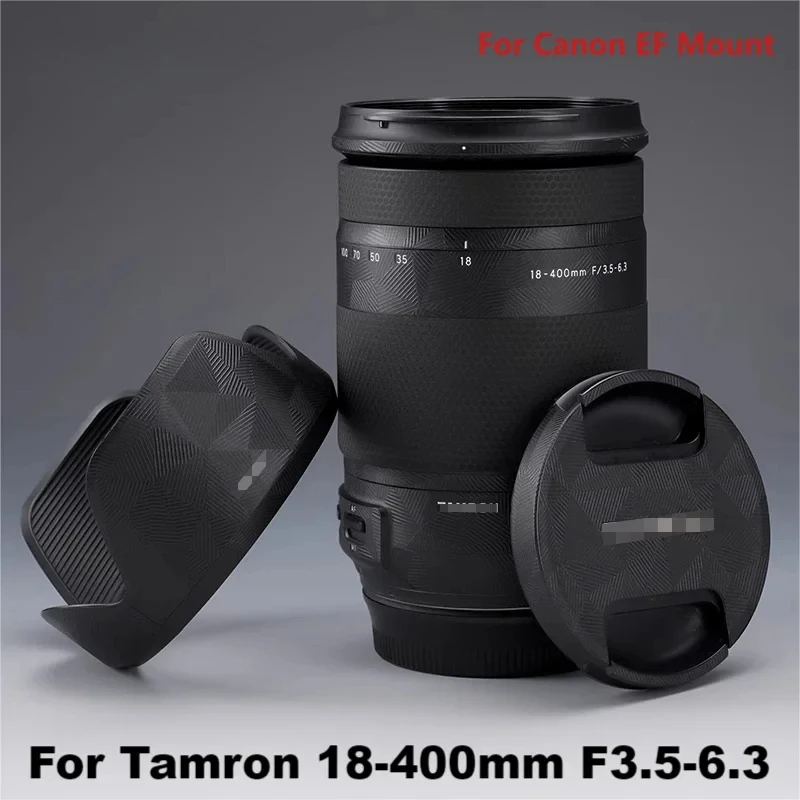 B028 For Tamron 18-400mm F3.5-6.3 Di II VC HLD Anti-Scratch Camera Lens Sticker Protective Film Body Protector Skin 18-400