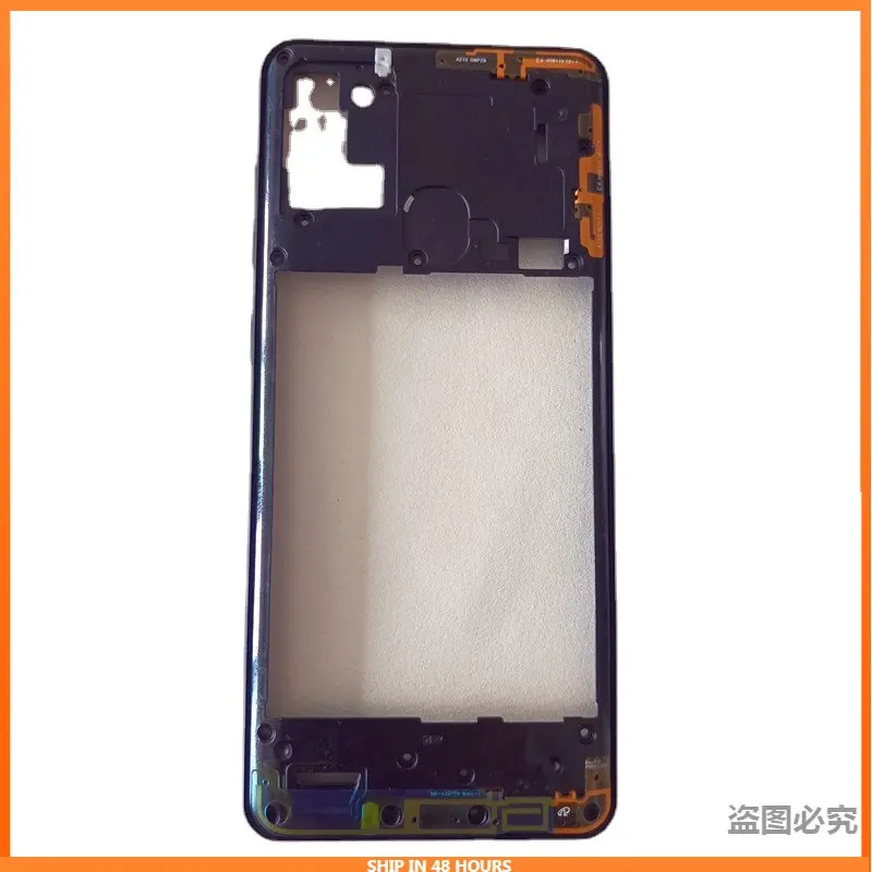 Middle Frame For Samsung Galaxy A21S A217F A217M Phone Housing Central Frame Part With Buttons Replacement Parts