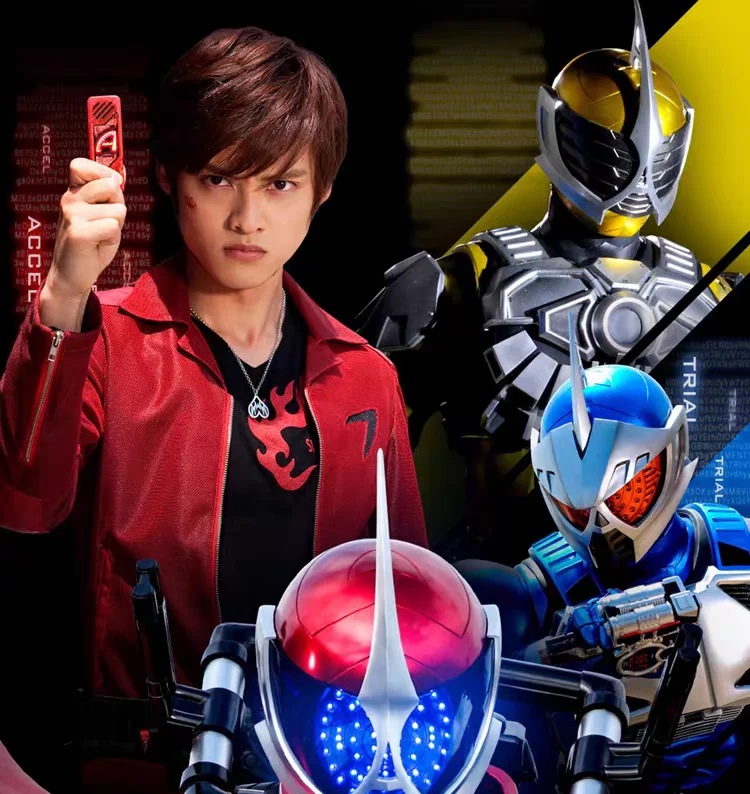 Pre-ordenar Bandai CSM Kamen Rider Accel Driver & Trial Memory Ver.2.0 Juguete Coleccionable Regalo Decoración Anime