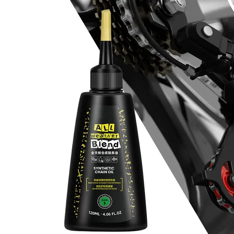 120ml All Weather Bikes Chain Lube Dry and wet anti-corrosion and anti-rust lubricating oil Daily Maintenance Bicycle Accessory