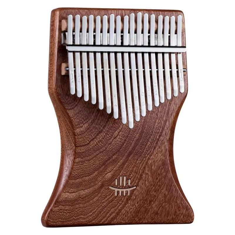 Kalimba 17 Keys Instrument No Sound Hole Solid Wood Acacia Walnut Professional Kalimba Rosewood Mbira Musical For Beginner