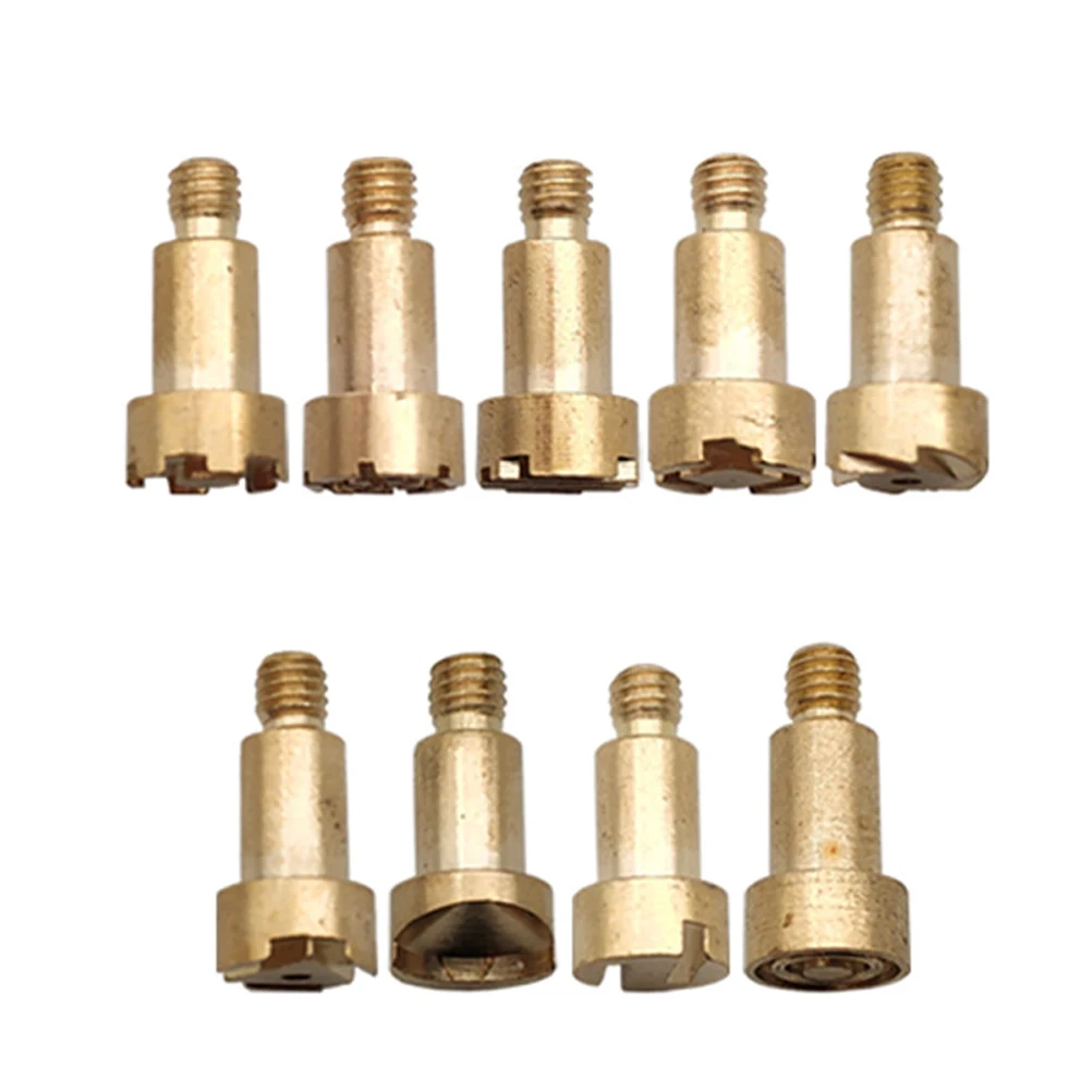 23PCS Copper Soldering Iron Tip for Handmade Woodworking Sealing Single Line Decorate Pyrography DIY Tools Kit