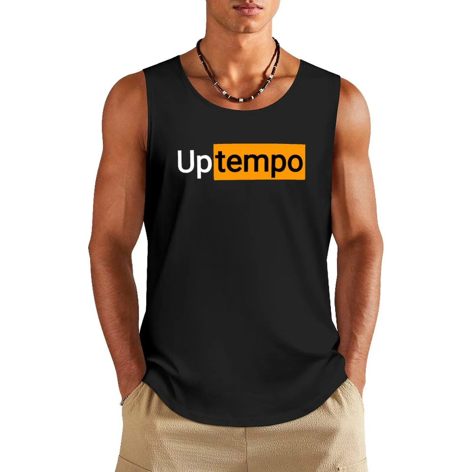 Uptempo Tank Top Vest gym Men's t-shirts bodybuilding man