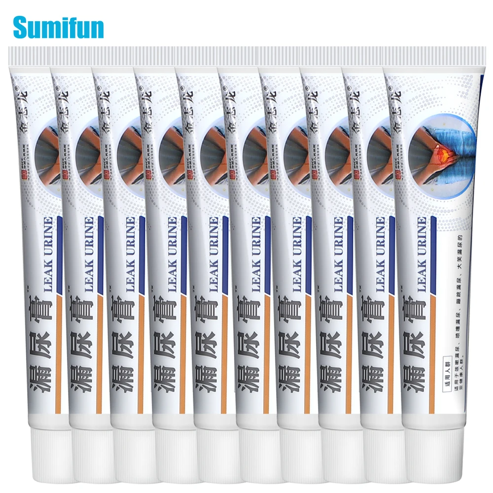 5/10Pcs Sumifun Urine Leakage Postpartum Cream Prevention Alleviation Prolonged Prostatitis Urology Infection Enuresis Ointment