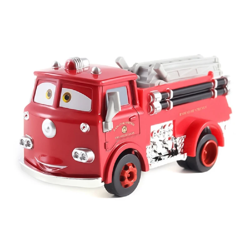 Pixar Cars 3 Lightning McQueen Jackson Storm Anime Cartoon Figuren Legierung Druckguss Modellautos Feuerwehrauto Kindergeschenke