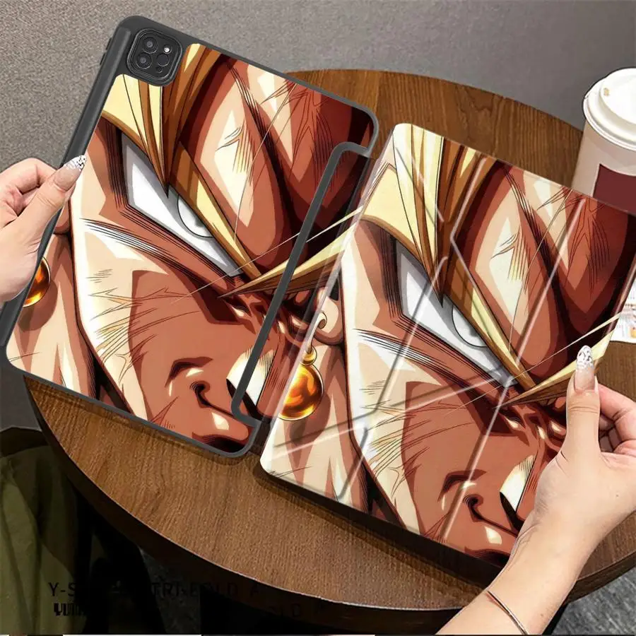 

Чехол для планшета с изображением аниме-персонажей Dragon Ball для iPad Mini 6, 7, Pro 2025, Air 4, 5, M3, M2, 1, 2, M4, 11 дюймов, Pro 11-го, 10-го, 9-го, 8-го, 7-го поколений, 12.9 дюймов