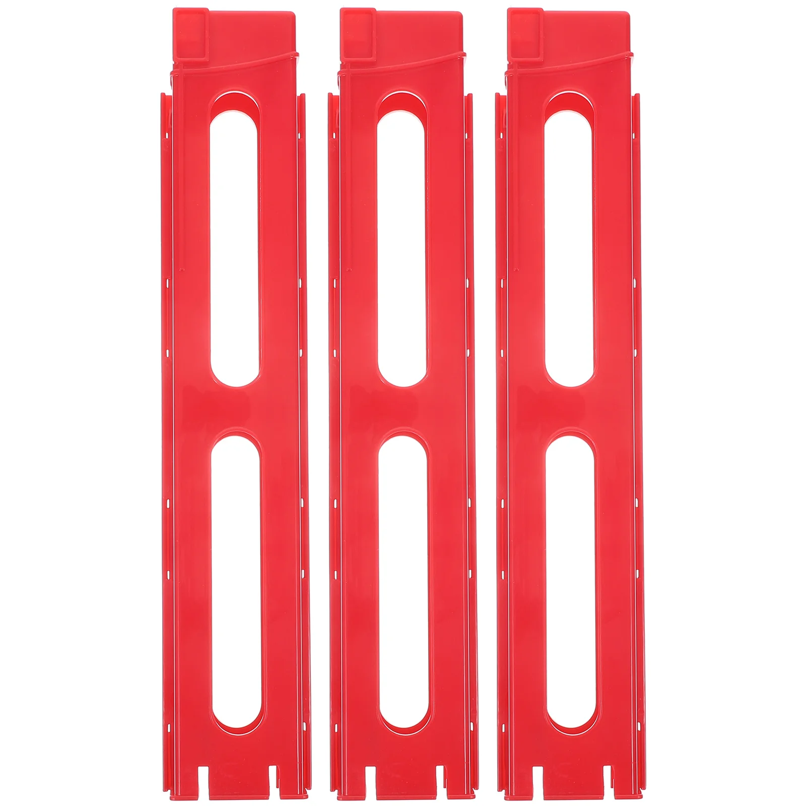 3 Pcs Domino Train Accessories Creations Kids Cardboard Holders for Mexican Vehicle Building Blocks Dominoes