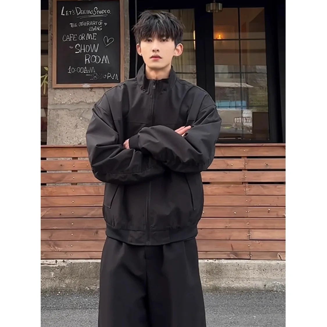 

Мужская функциональная футболка Cleanfit Flight Jaet с мягким круглым вырезом, осенняя верхняя одежда с коротким воротником