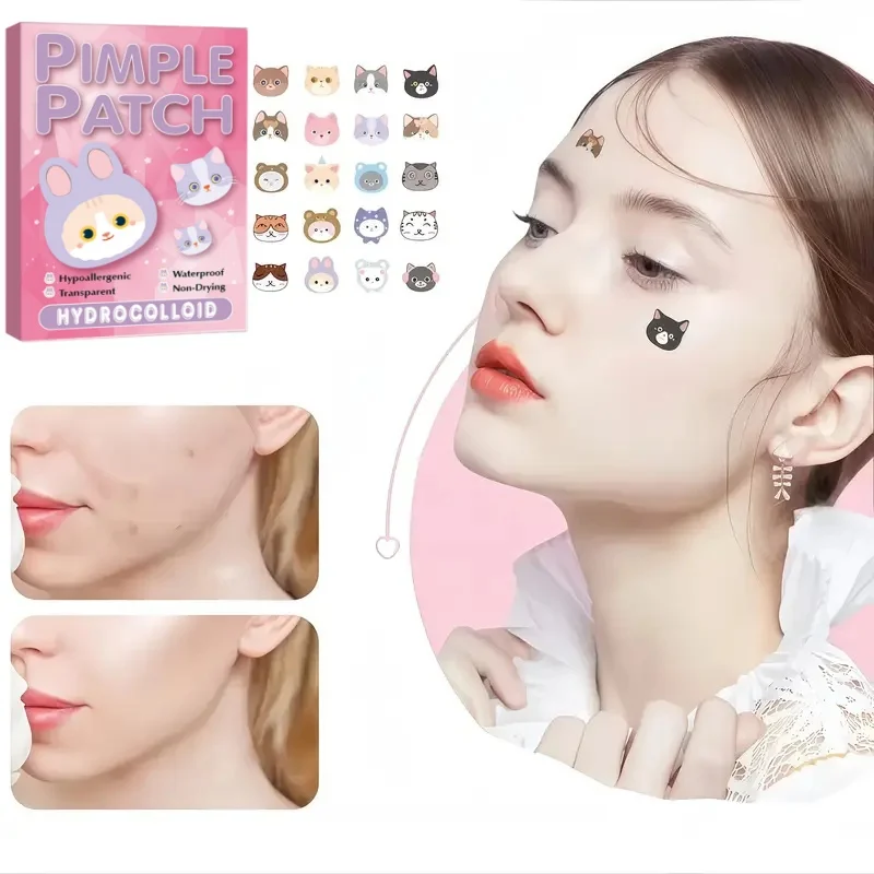 40/120pcs/box star shaped - containing tea tree oil acne patch, alcohol free, non irritating absorption of acne secretions