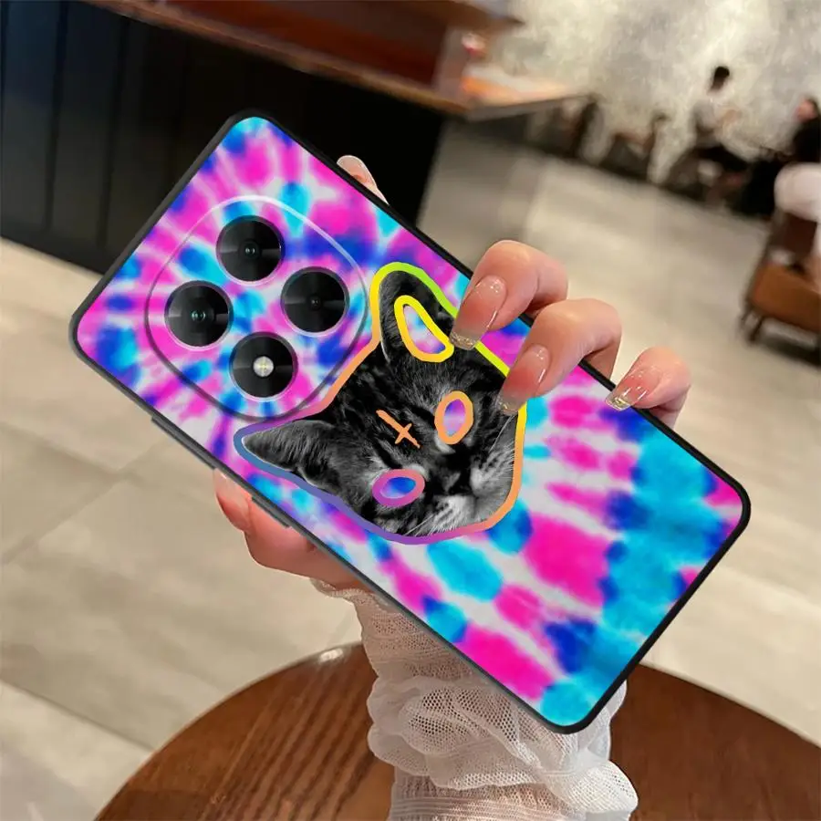 حافظة لهاتف Xiaomi Redmi Note 11 13 12 Pro Plus 9s 11S 12S 10S 10 9 8 Pro Cool Cat #1