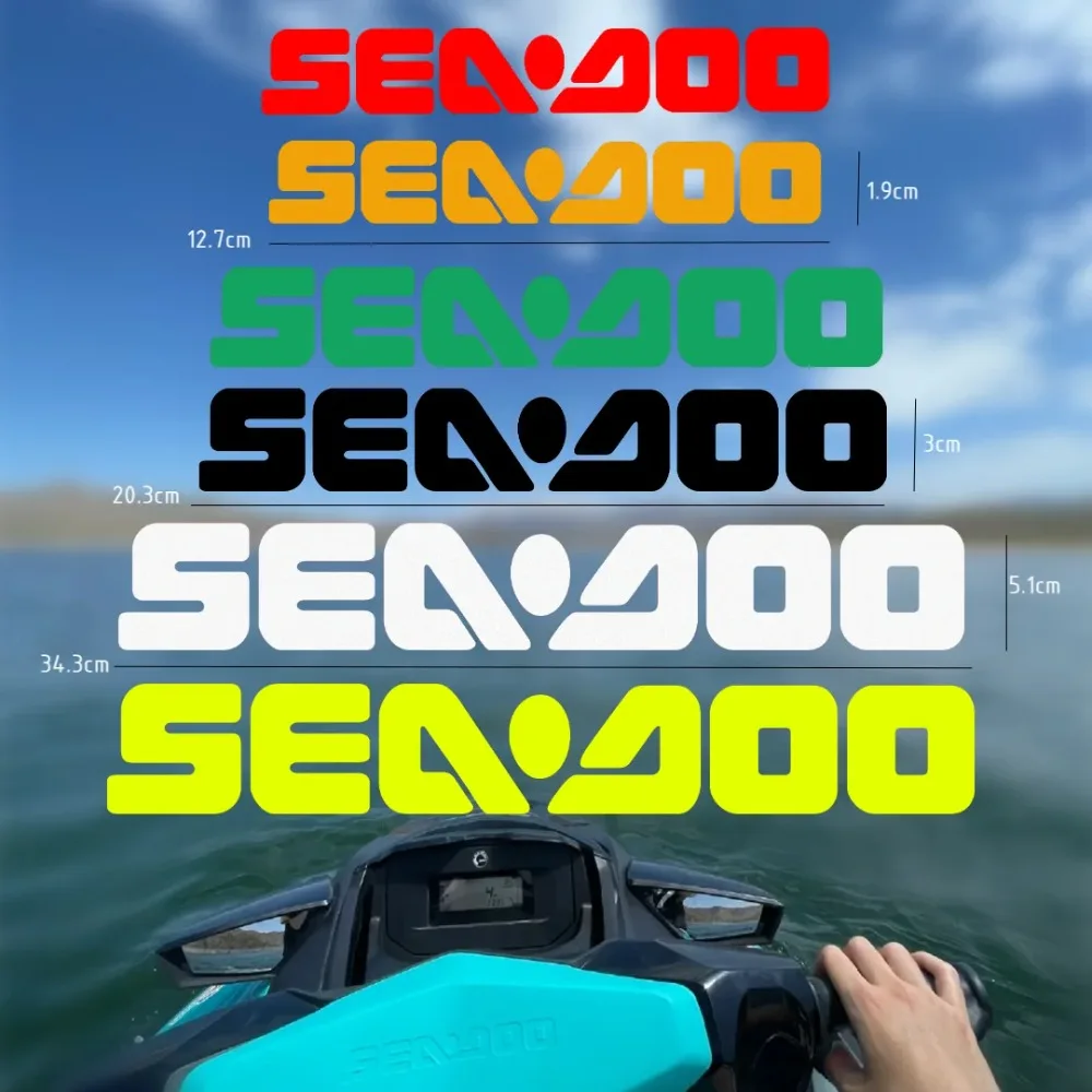 For SEADOO jet ski Stickers Jet Boat Motor Vinyl sticker Water scooter Set Decal Spark GTS GTX WAKE RXP Pro Sea-doo 300 parts