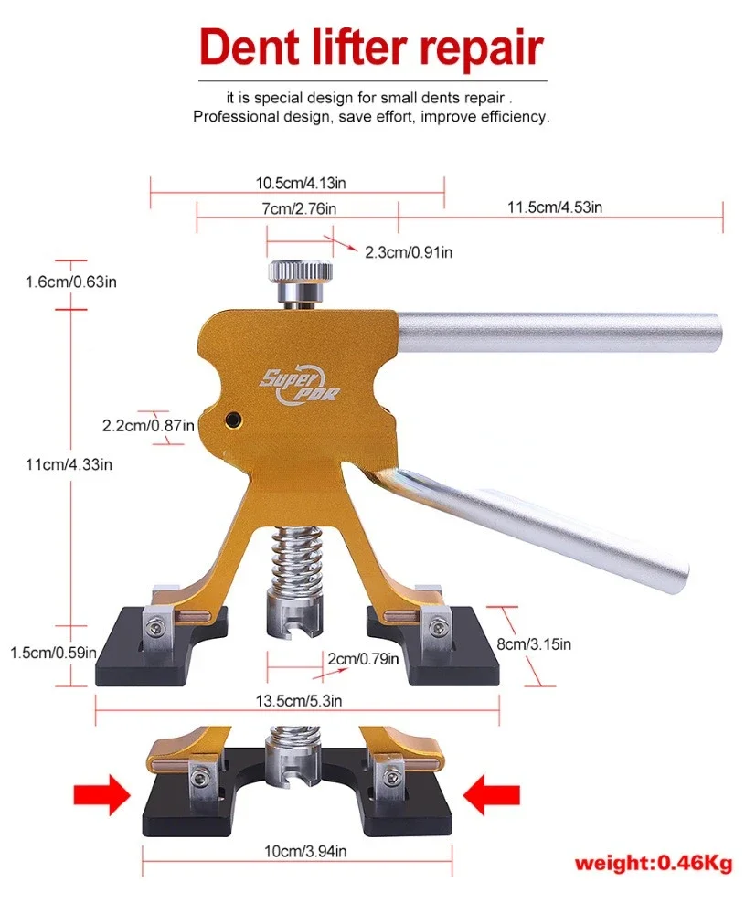 Super PDR Tools Hail damage car dent remover tools Body Repair tools for car body