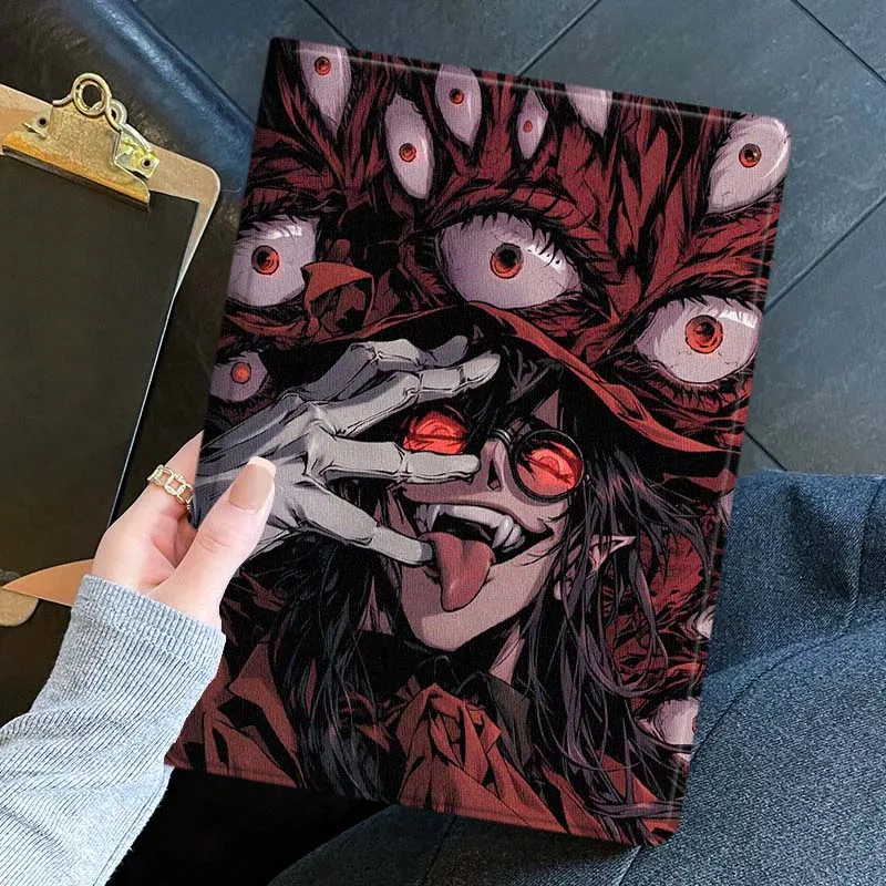 Anime H-Hellsing Soft For Huawei Honor Pad 9 8 7 6 V9 V8 V7 X9 X8 X7 GT2 GT 3 5 10  Pro Inch Tablet Case