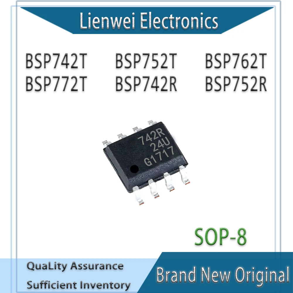 

100% New Original BSP742 BSP762 BSP772 BSP752 BSP742T BSP752T BSP762T BSP772T BSP742R BSP752R IC Chipset SOP-8
