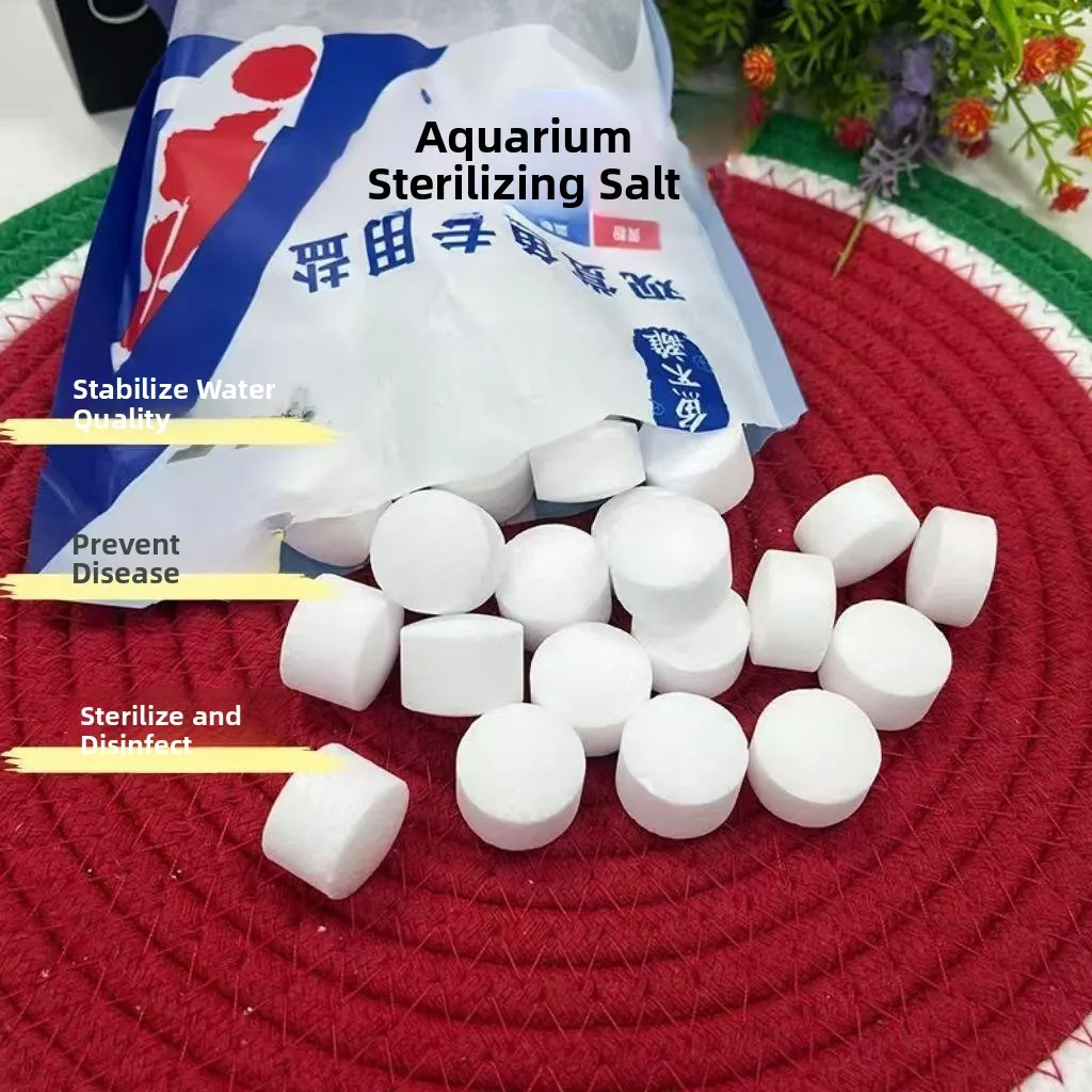 

Таблетки для очистки воды в аквариуме, быстрорастворимые, уничтожают микробы, смягчают и очищают воду в аквариуме