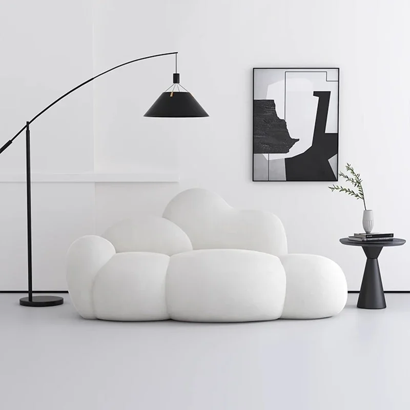 

Sofa Bedroom Sofas Puffs Lazy Cloud Nordic Living Room Cute Minimalist Outdoor Relaxing Human Dog Bed Muebles Home Furniture