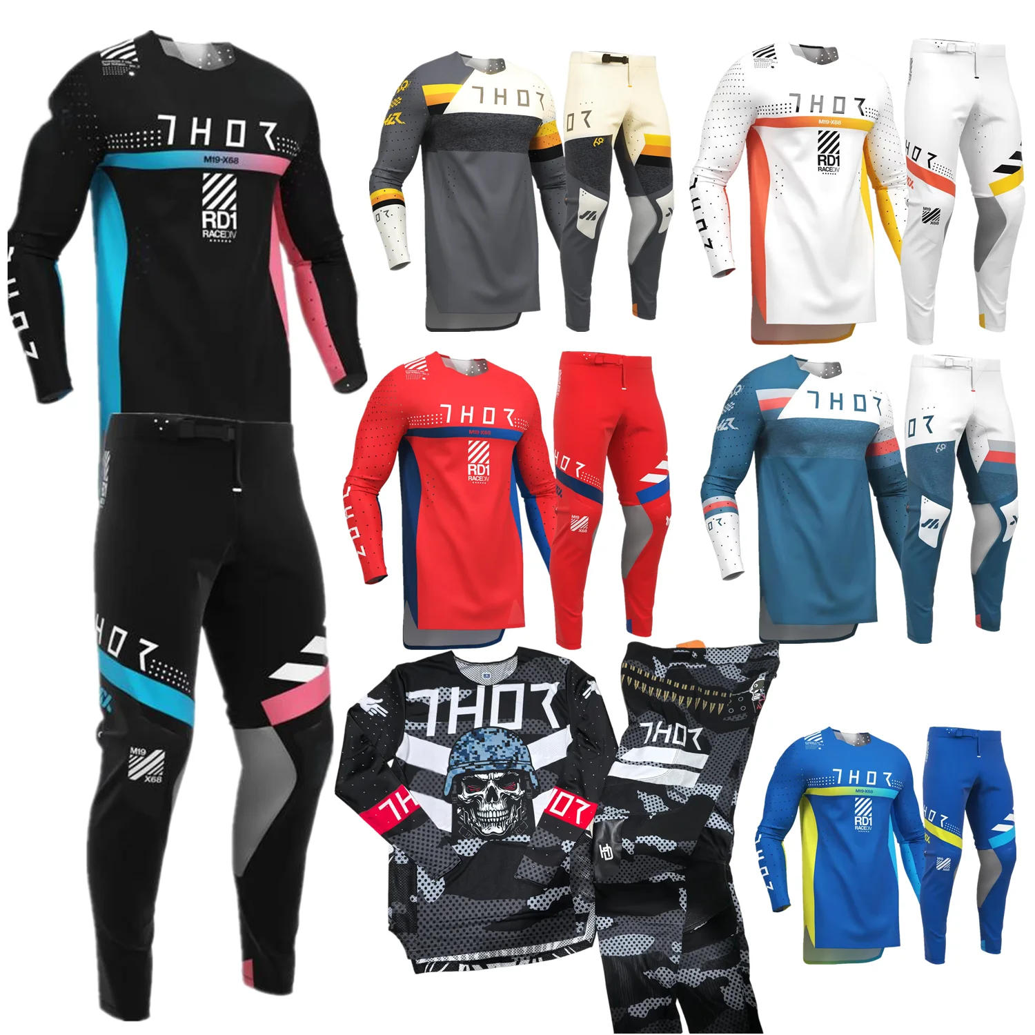 

NEW 180 MX Motocross Jersey and Pants Race Combo Enduro DH Dirt Bike Gear Set Off-road MTB ATV Moto Suit